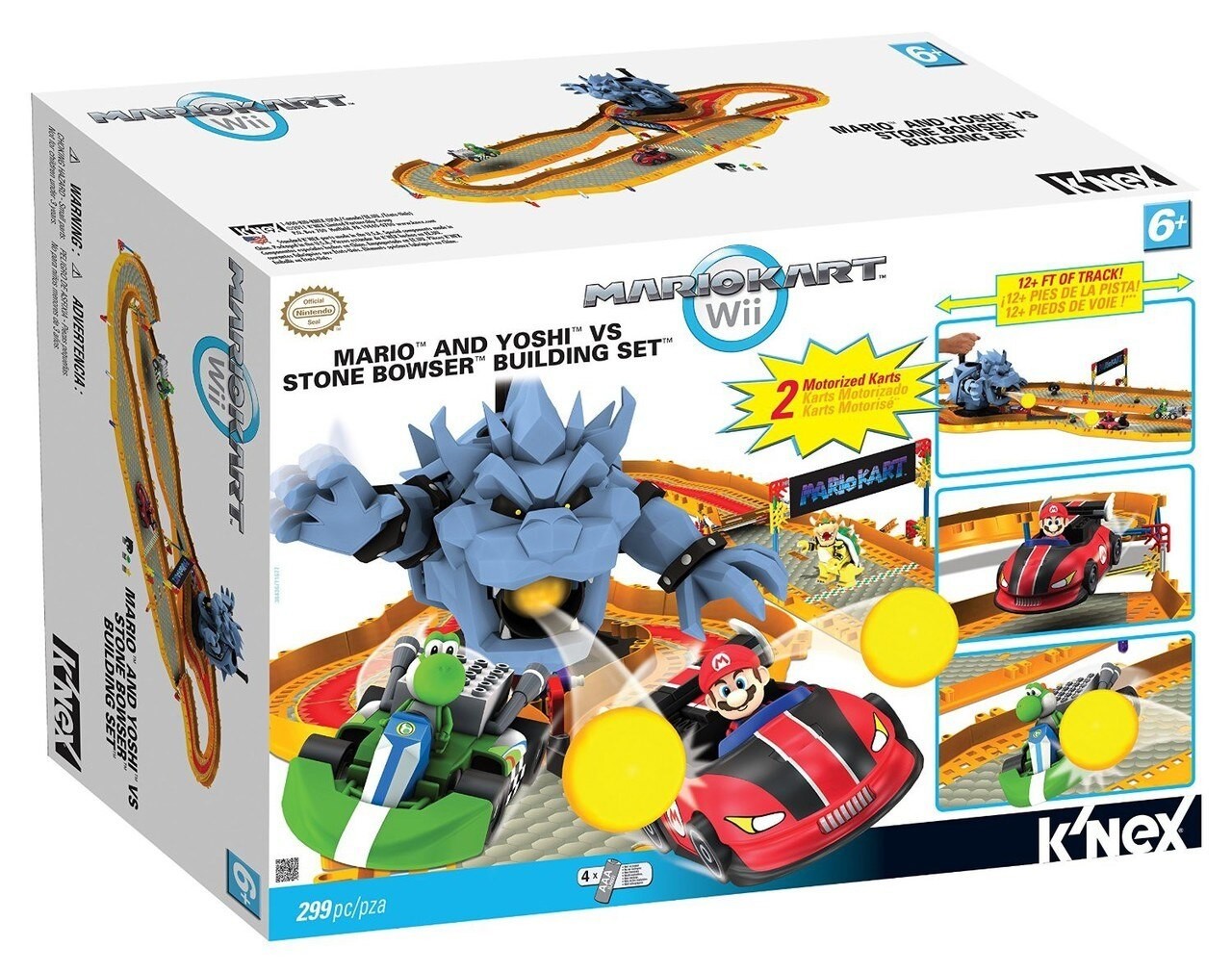 mario and luigi starting line building set