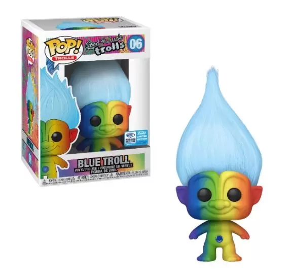 POP! Trolls - Blue Troll Rainbow