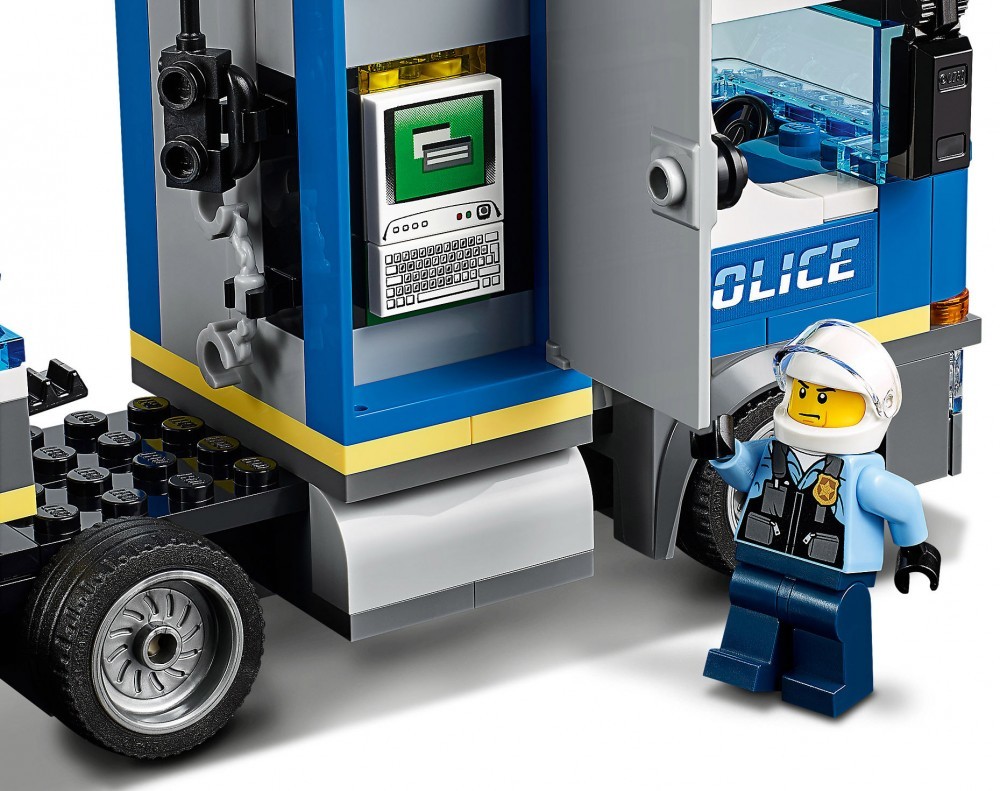 Конструктор lego city police полицейский вертолетный транспорт 60244