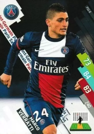 Adrenalyn XL Foot 2014-2015 (France) - Marco Verratti - Paris Saint-Germain