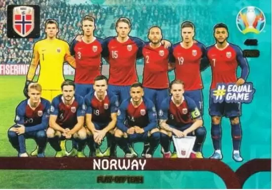 Adrenalyn XL - UEFA Euro 2020 - Norway - FANS - Play-off Team