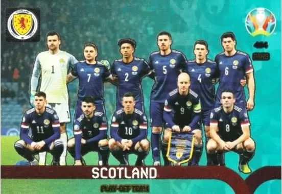 Adrenalyn XL - UEFA Euro 2020 - Scotland - FANS - Play-off Team