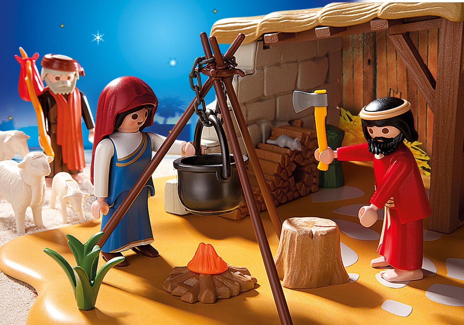 Grande crèche - Playmobil de Noël 4884