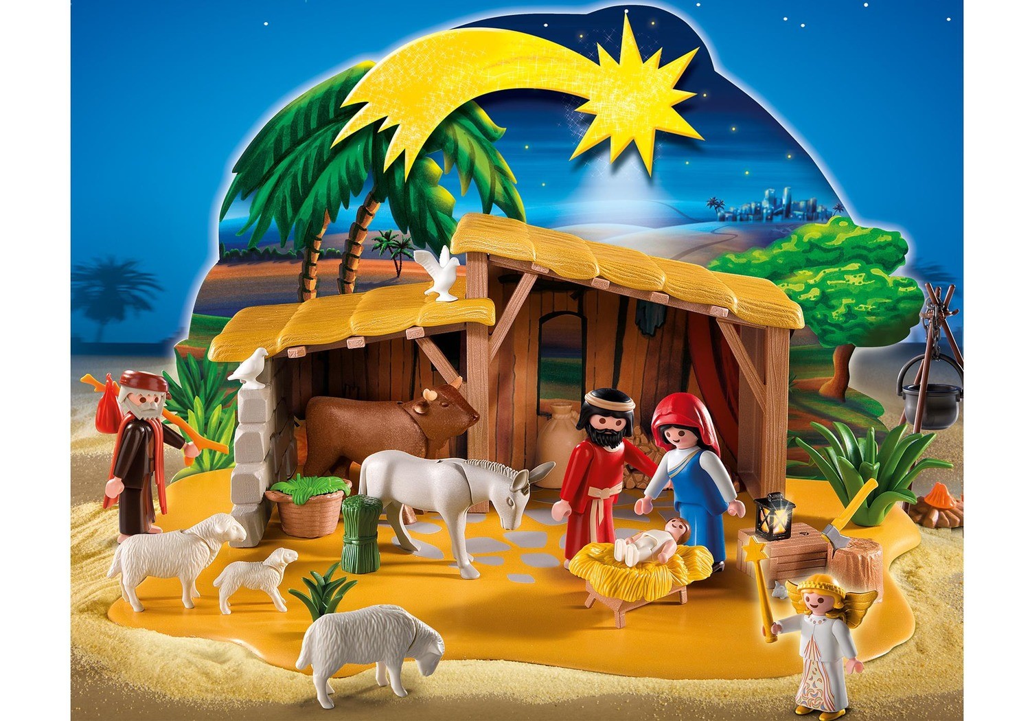 Grande crèche - Playmobil de Noël 4884