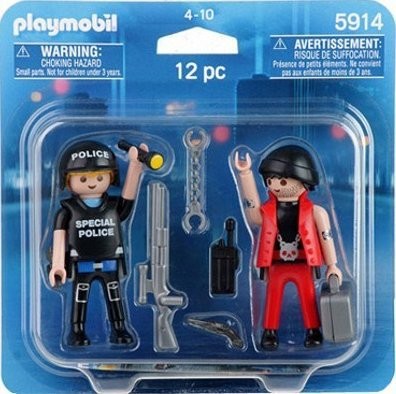 playmobil police voleur