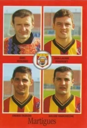 Foot 97 - Eric Durand - Guillaume Bouisset - Didier Dubois - Salem Harchèche / Martigues