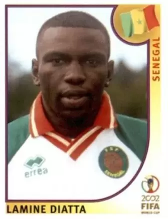 Papa Bouba Diop  Senegal, Football stickers, World cup