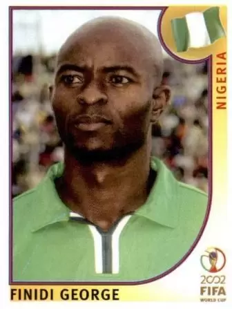 FIFA World Cup Korea/Japan 2002 - Finidi George - Nigeria