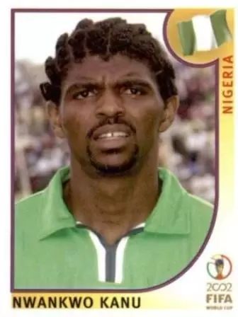 FIFA World Cup Korea/Japan 2002 - Nwankwo Kanu - Nigeria