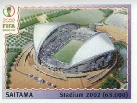 Saitama Stadium 02 Stadiums Korea Japan 02 World Cup Sticker 22