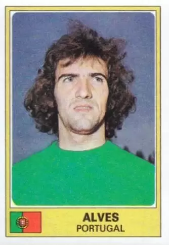 Euro Football 1977 - Alves - Portugal