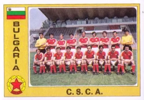 Euro Football 1977 - CSCA (Team) - Bulgaria