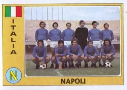 Euro Football 1977 - Napoli (Team) - Italia