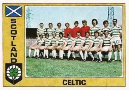 Euro Football 1977 - Celtic (Team) - Scotland