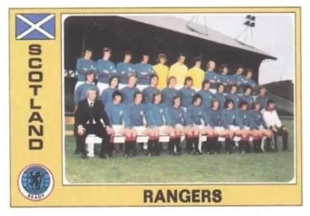 Euro Football 1977 - Rangers (Team) - Scotland