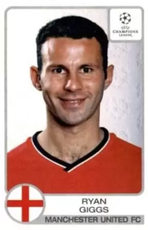 UEFA Champions League 2001-2002 - Ryan Giggs - Manchester United FC