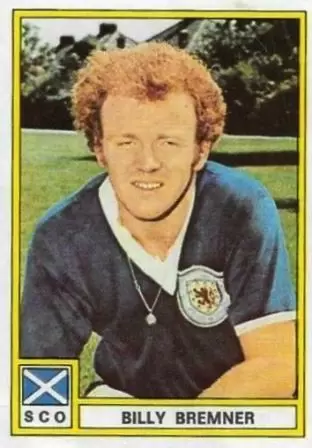 Football 1976 - Billy Bremner (Scotland) - Quelques Grandes Figures du Football D\'Aujourd\'hui
