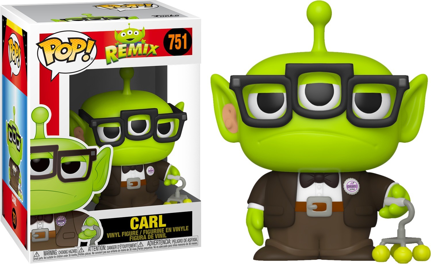 carl e ellie funko pop