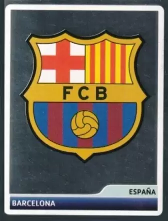 UEFA Champions league 2006-2007 - FC Barcelona Logo - Barcelona (Espana)