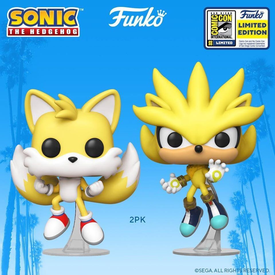 Sonic the Hedgehog - Super Tails & Super Silver 2 Pack - figurine POP 2