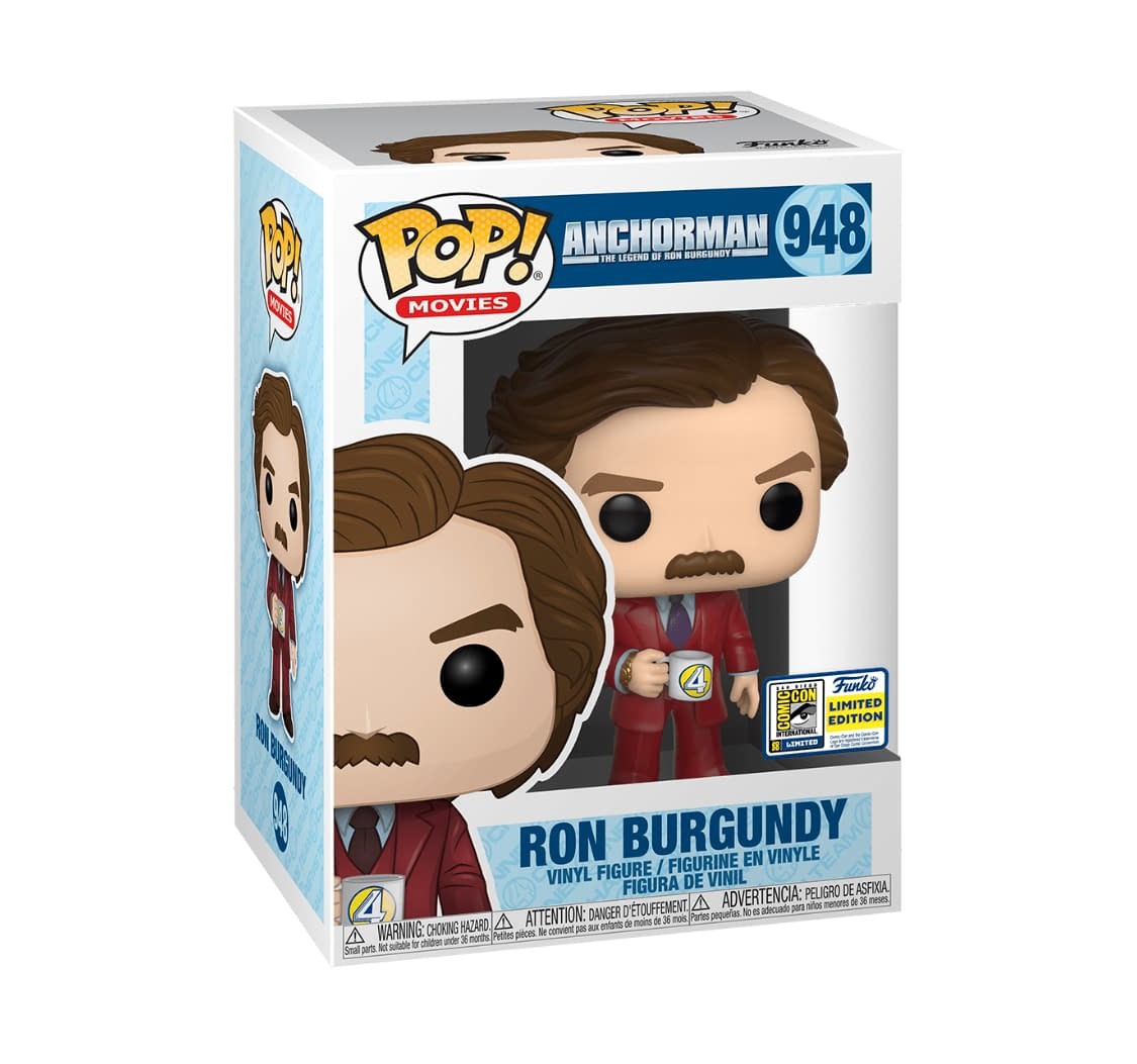 Funko! Anchorman Ron Burgundy and Brian offers Fantana