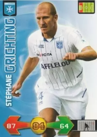 Adrenalyn XL - Foot 2009-10 Ligue 1 - Stéphane Grichting - Auxerre