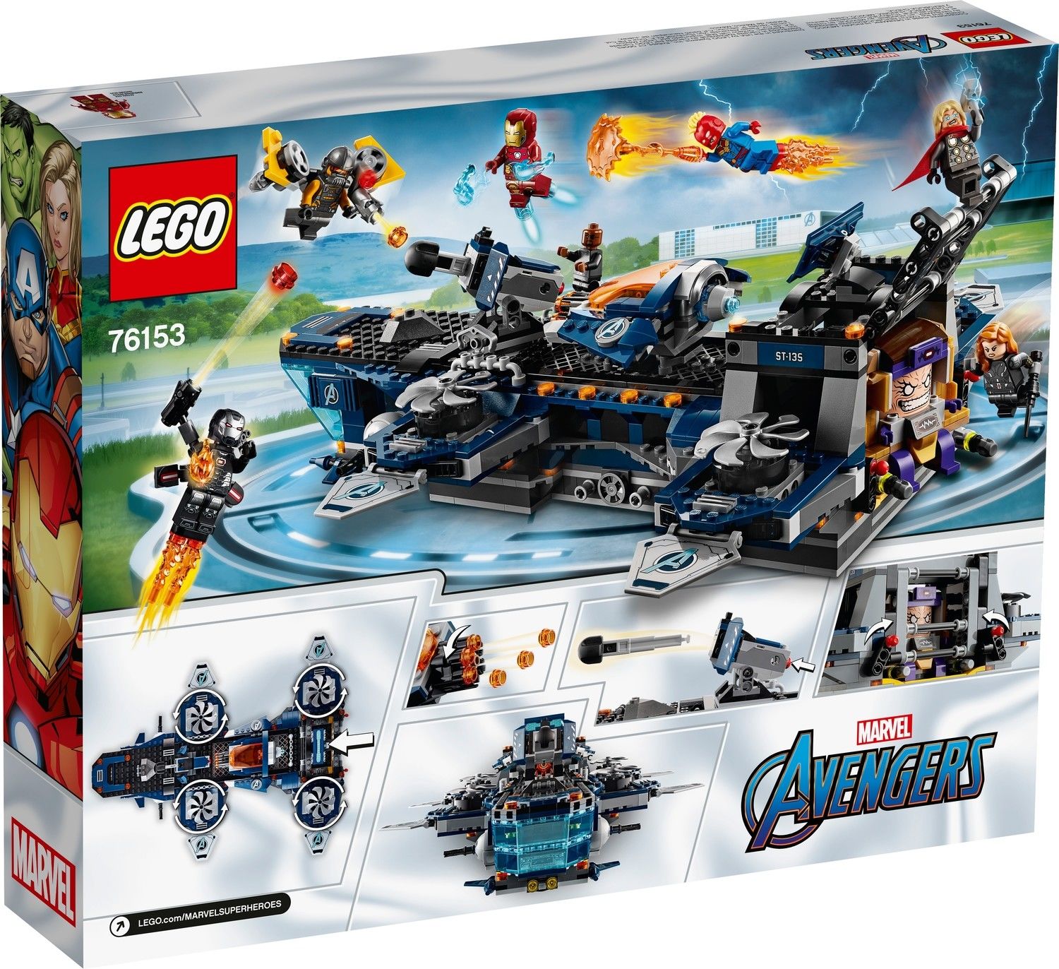 Avengers Helicarrier - LEGO MARVEL Super Heroes set 76153