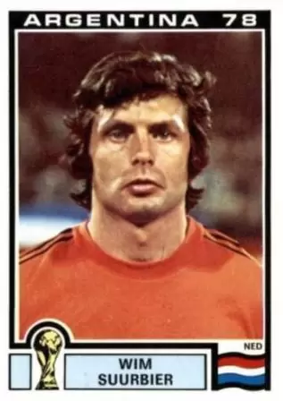 Wim Suurbier Nederland Wc 1978 World Cup Story Sticker 112