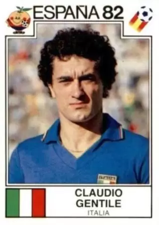 World Cup Story - Claudio Gentile (Italia) - WC 1982