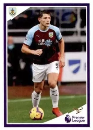 Panini Tabloid Premier League - James Tarkowski - Burnley