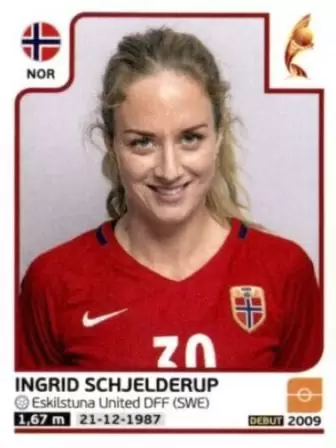 Women\'s Euro 2017 The Netherlands - Ingrid Schjelderup - Norway