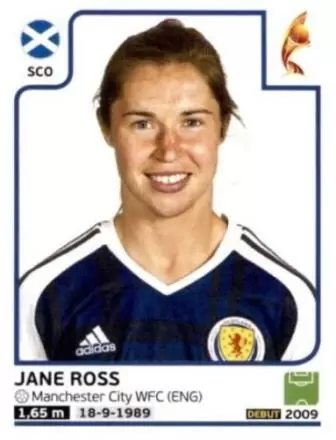 Women\'s Euro 2017 The Netherlands - Jane Ross - Scotland