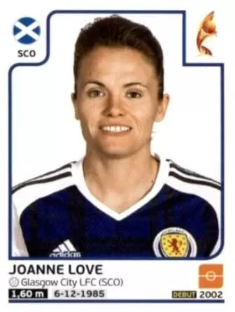 Women\'s Euro 2017 The Netherlands - Joanne Love - Scotland