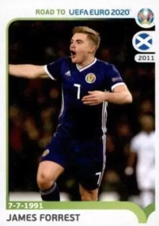 Road to Euro 2020 - James Forrest - Scotland