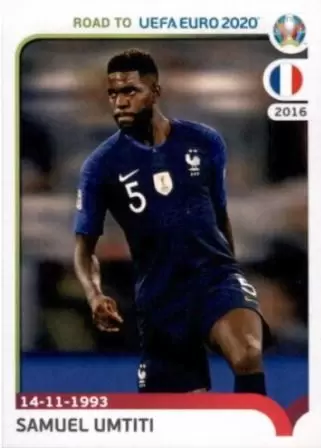 Road to Euro 2020 - Samuel Umtiti - France