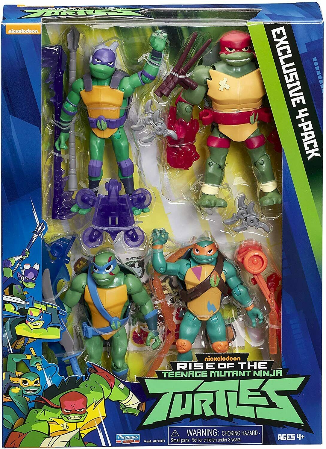 TMNT Teenage Mutant Ninja Turtle Exclusive 4 pack buy