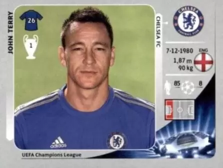 UEFA Champions League 2012/2013 - John Terry - Chelsea FC