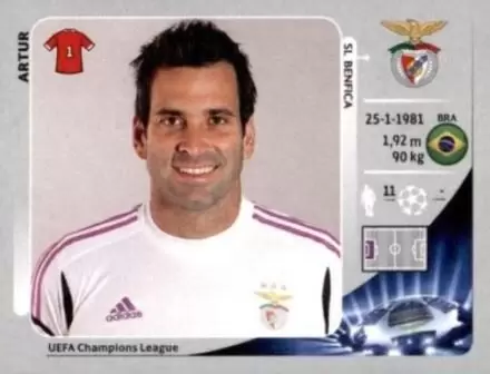 UEFA Champions League 2012/2013 - Artur - SL Benfica