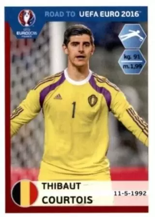 Road to Euro 2016 - Thibaut Courtois - Belgique/België