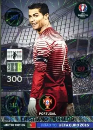 Adrenalyn XL - Road to UEFA Euro 2016 - Cristiano Ronaldo - Portugal