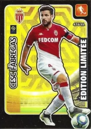 Adrenalyn XL 2020-2021 France - Cesc Fabregas - AS Monaco - Édition Limitée