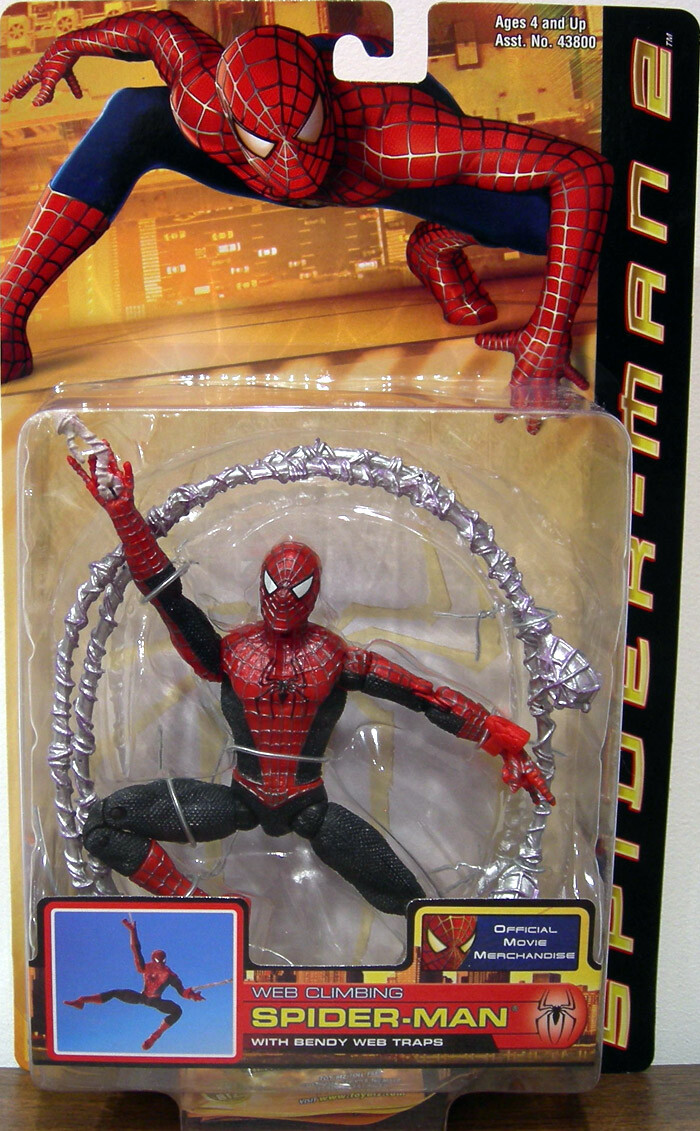 climbing spiderman toy