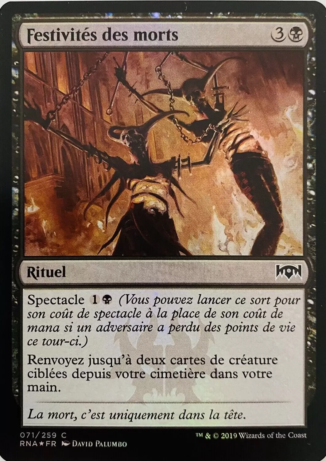 L\'allégeance de Ravnica - Festivités des morts Foil