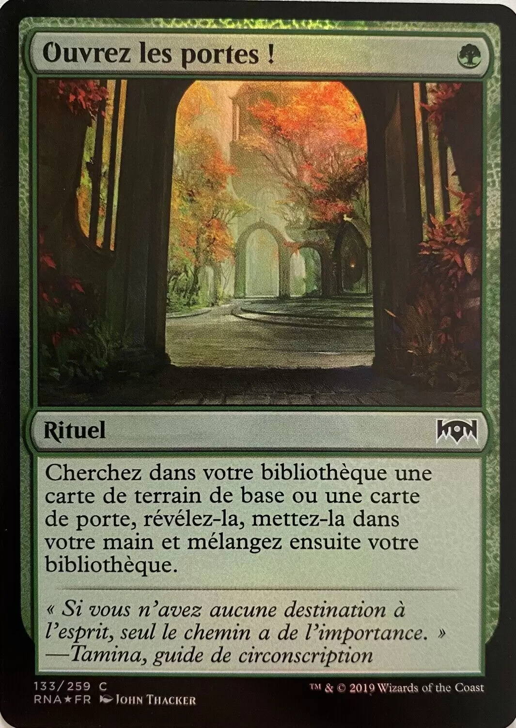L\'allégeance de Ravnica - Ouvrez les portes ! Foil