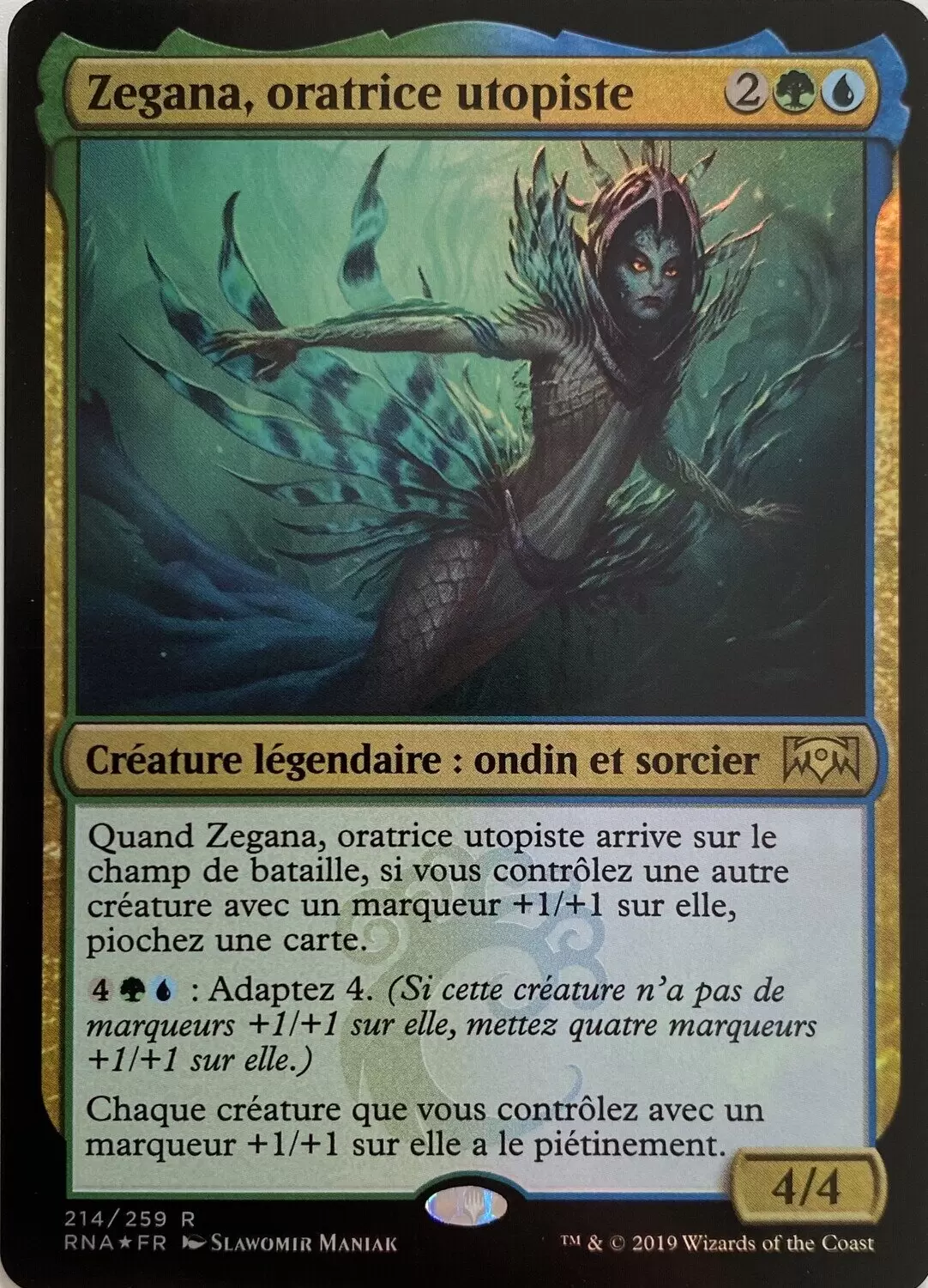 L\'allégeance de Ravnica - Zegana, oratrice utopiste Foil