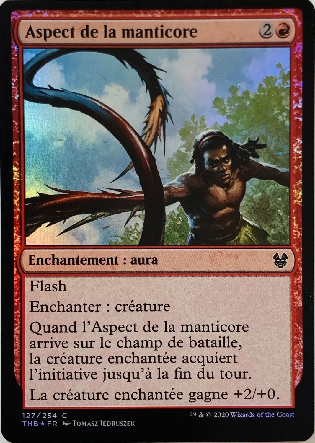 Theros par-delà la Mort - Aspect de la manticore Foil