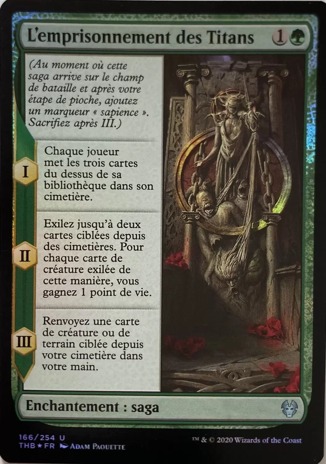 Theros par-delà la Mort - L\'emprisonnement des Titans Foil