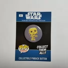 Funko Collectible Pinback Buttons - Star Wars - C-3PO