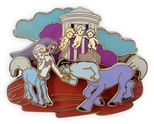 Fantasia 80th Anniversary Pin Set - Centaur and Cherub