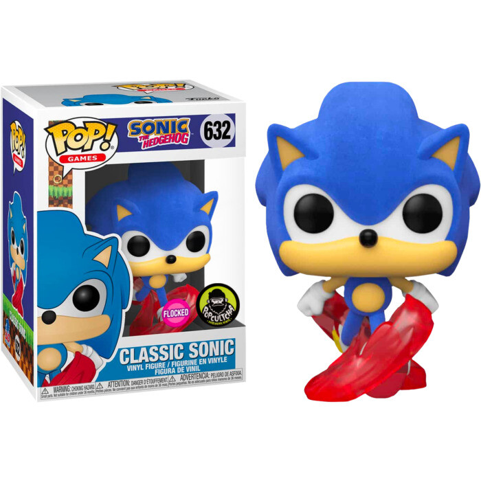 Funko Shop Flocked on sale Sonic the Hedgehog Classic Sonic 632